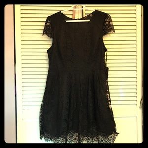 Lace black evening dress Dex